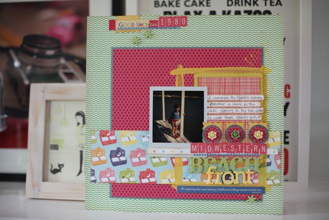 paper: More polaroids to scrapbook  pretty paper. true stories. {and  scrapbooking classes with cupcakes.}
